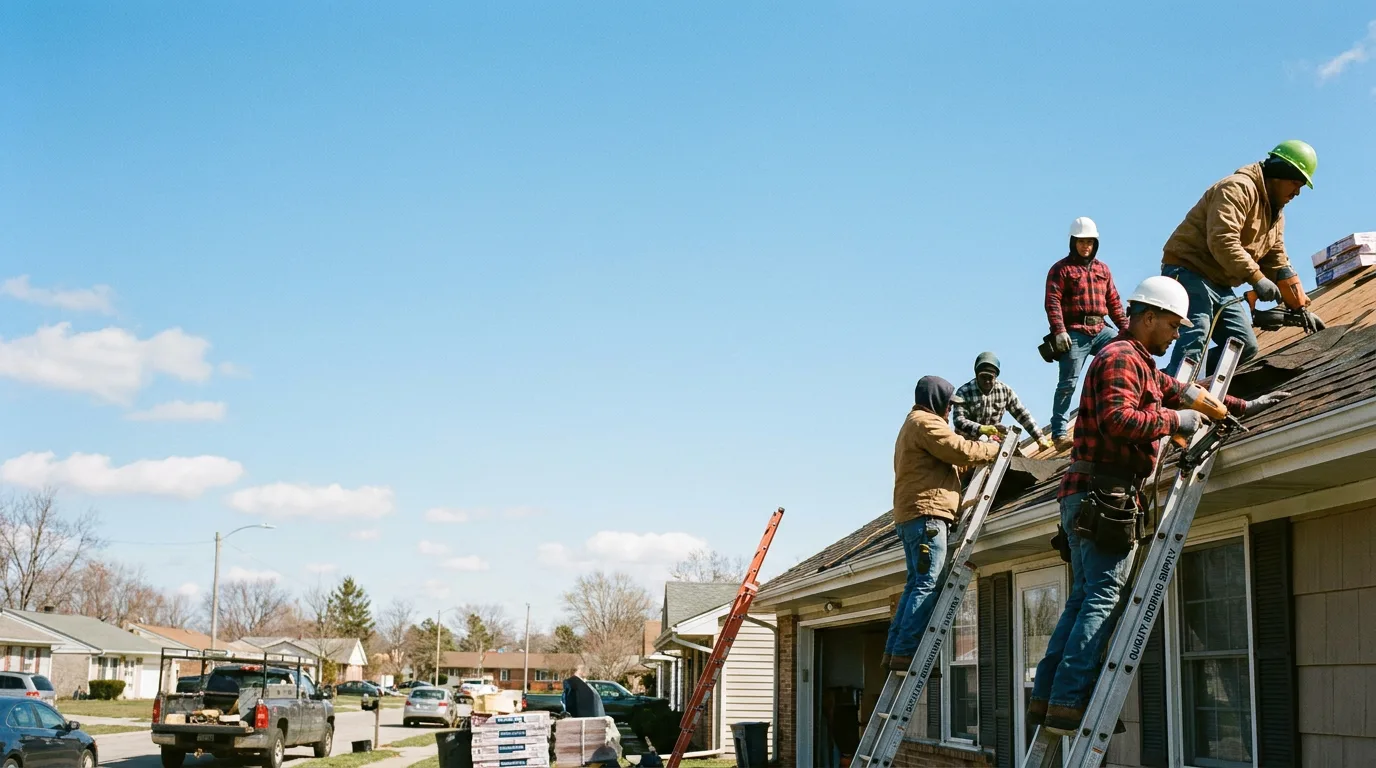 Roofing in New Ross, IN near me